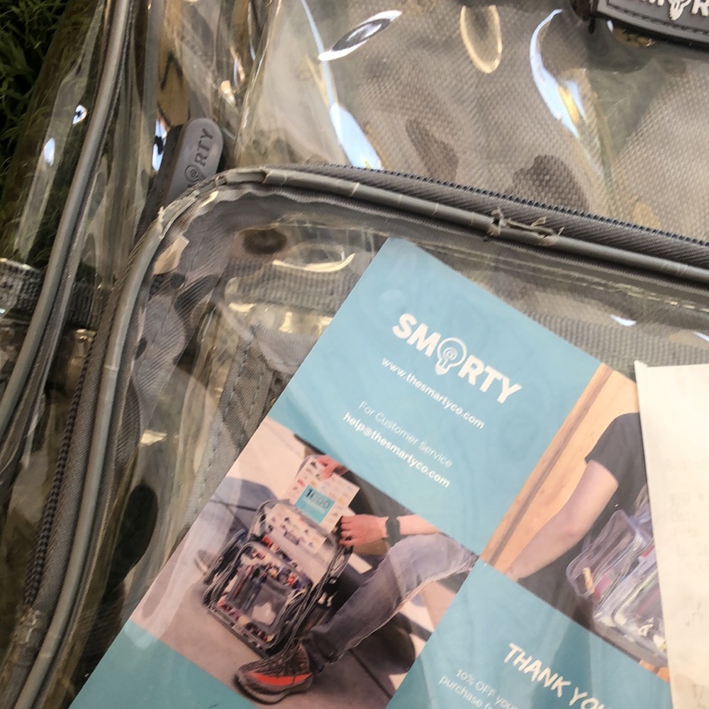Smarty clear backpack - Picture 3 of 3
